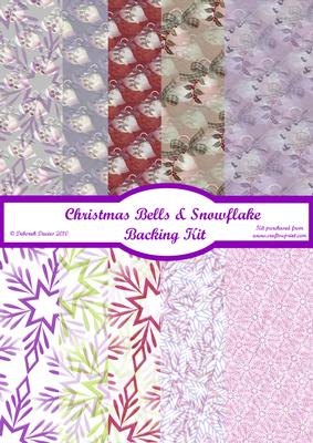Christmas Bells & Snowflake Vellum Sheet Kit
