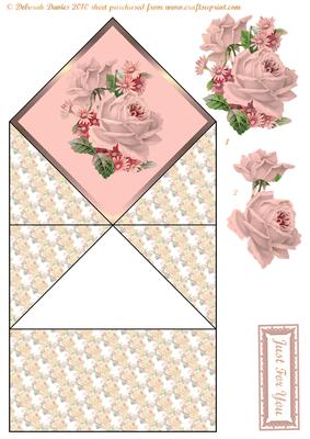 Floral Pinks Diamond Top