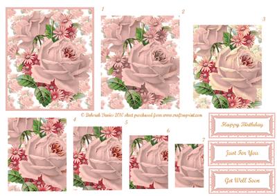Floral Pinks Pyramage
