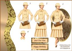 Ecru Lady of Elegance