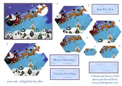 Flying Santa