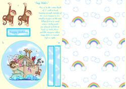 Noahs Ark Tag Slider Card
