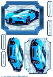 Cool Blue Car