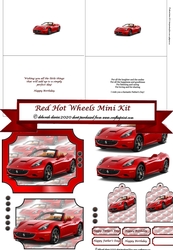 Red Hot Wheels Mini Kit