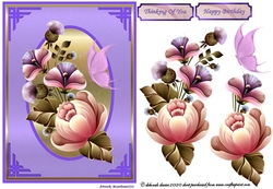 Framed Pretty Floral