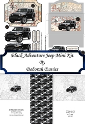 Black Adventure Jeep Mini Kit