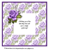 Rose Delight insert