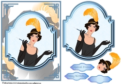 Deco Lovely Blue