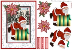 Santa on a Roll
