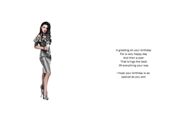 Champagne Lady 3 Insert