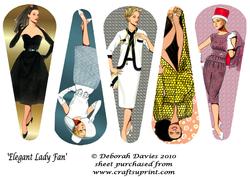 Elegant Lady Fan