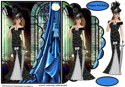 Elegant Vintage Lady