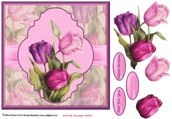 Framed Tulips
