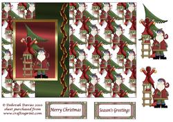 Santa's Little Helper Foldback