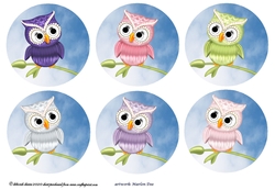 Cute Owl Toppers