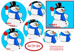 Merry Snowman