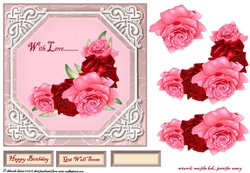 Say it with roses ...........