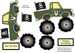 Monster Truck Step by Step
