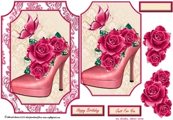Gorgeous Floral Shoe