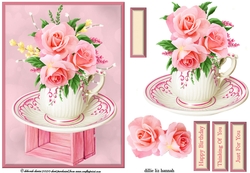 Floral Cup