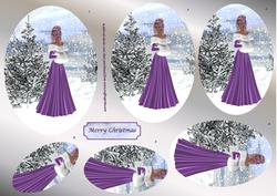 Lena in the Snow Pyramage