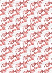 Red & White Christmas Bells Vellum