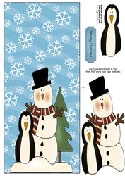Stand-up Snowman