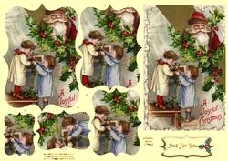 Vintage Christmas Scene
