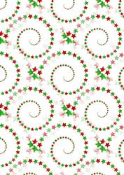 Christmas Swirls Backing