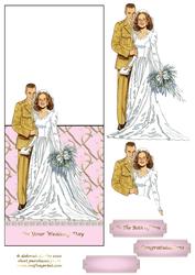 Wedding Over the Edge Card