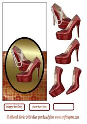 Red Hot Shoes Over the Edge