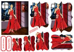 Red Deco Lady Pyramage