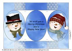 Snowman Brothers on Tri-shutter