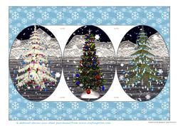 Triple Trees Tri-shutter Card