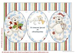 Beary Good Friends at Christmas