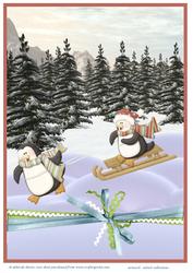 Snow Games Large Topper