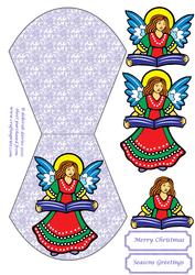 Angel Wobble Card
