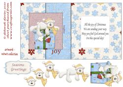 Beary Nice Present Foldback