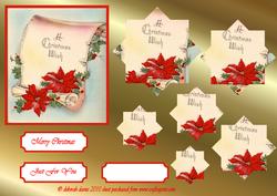Christmas Scroll Pyramage