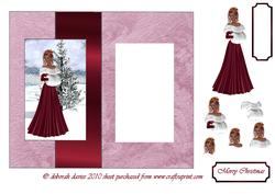 Christmas Lovely Fold Back