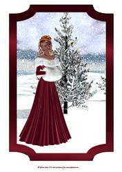 Winter Lovely Large Topper