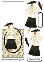 Cream Elegance Over the Edge