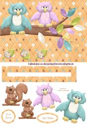 Owl Friends Penny Slider