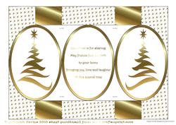 Contemporary Tree Tri-shutter