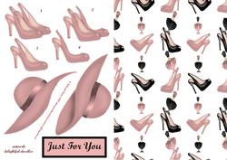 Hats & Shoes in Pink