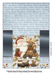 Deer Friends Stagger Fold Card