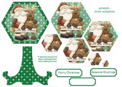 Deer Friends Pyramage Plate Card