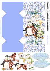 Polar Bear and Friends Cracker Card