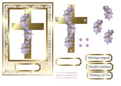 Sympathy Cross Quick Card