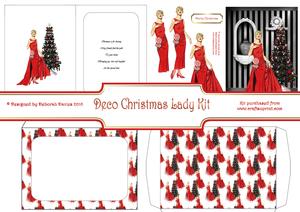 Deco Christmas Lady Kit